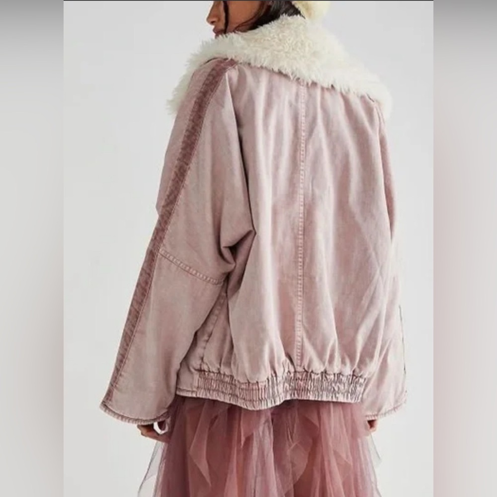 Lolo Denim Oversized Quilt Coat - Picture 15 of 15